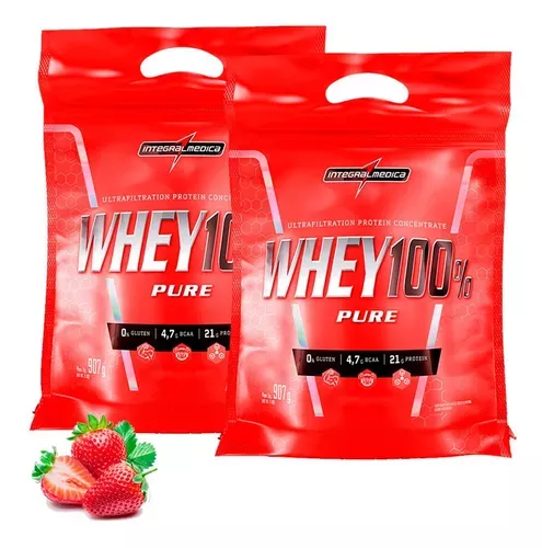 Whey 100% Pure Refil 1,8kg - Integralmédica